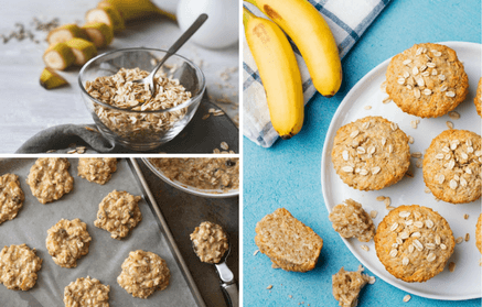 Recipe: Banana cookies only from three ingredients