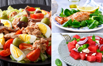 Fitness recipes for 11 delicious and healthy salads