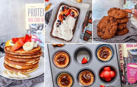5 delicious fitness recipes made from protein mug cake mix