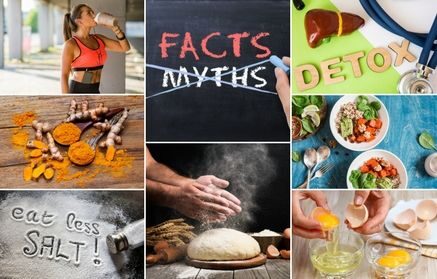 Top 17 myths about nutrition