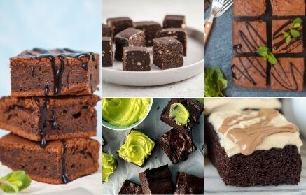 5 great recipes for chocolate brownies for athletes