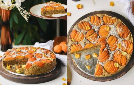 Fitness recipe: Fresh vegan apricot pie