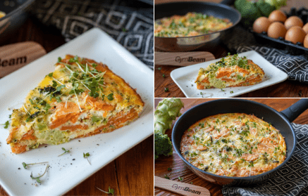 Fitness recipe: Italian Frittata with Sweet Potatoes