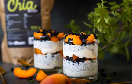 Fitness recipe: Curd chia pudding with fruit