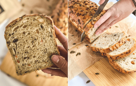 Fitness Recipe: Carrot Bread with Pumpkin Seeds