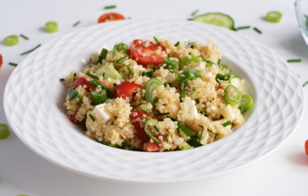 Fitness Recipe: Fresh Herb Tabbouleh Salad with Quinoa