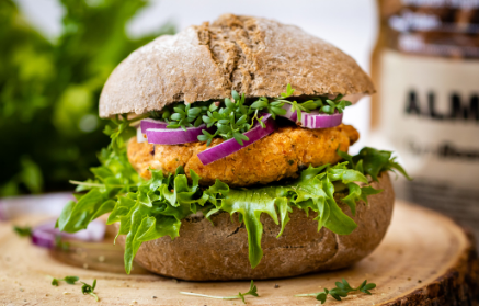 Fitness Recipe: Vegan Chickpea Burger