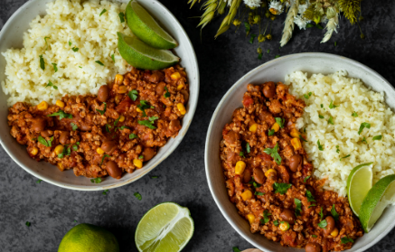 Fitness Recipe: Traditional Mexican Chilli Con Carne with Rice