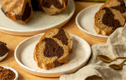 Fitness Recipe: Fluffy Marble Cake