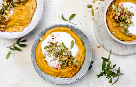 Fitness Recipe: Creamy Lentil Soup with Pumpkin Seeds