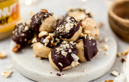 Fitness Recipe: No-Bake Peanut Butter Balls in Chocolate