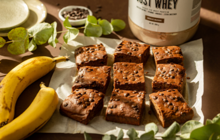 Fitness Recipe: Protein-Packed Banana Brownies