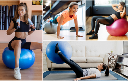 13 Best Exercise Ball Exercises for Strong Abs