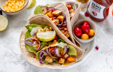 Fitness Recipe: Mexican Tacos with Tofu and Vegetables