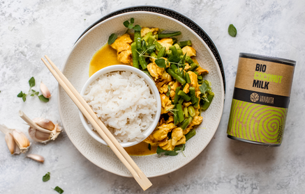 Fitness Recipe: Chicken with Turmeric and Coconut Milk
