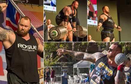 Hafthor Björnsson: The Mountain from Game of Thrones Who Can Carry 650 Kg On His Shoulders