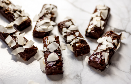 Fitness Recipe: Chocolate-Covered Coconut Bars