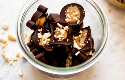 Fitness Recipe: Chocolate Pralines with Nut Butter Filling